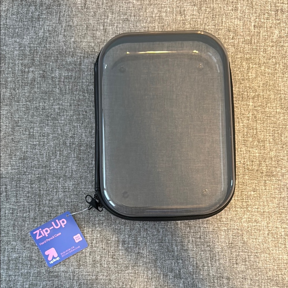 Clear Zip-Up Travel Case